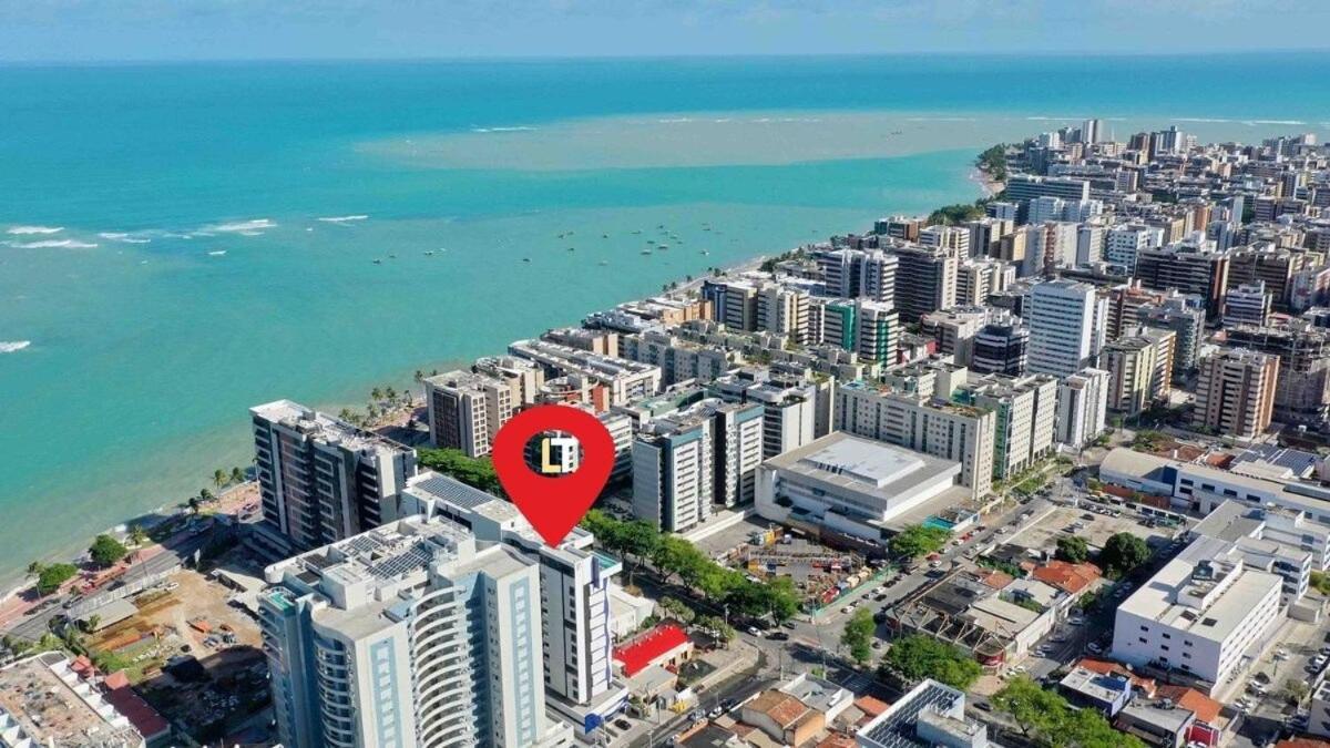 Edificio Sky Concept - Apt 1003 - Quarto E Sala Com Ar Condicionado, Piscina, Academia, Area Kids, Proximo A Praias Turisticas E Bares Badalados Maceió Zewnętrze zdjęcie
